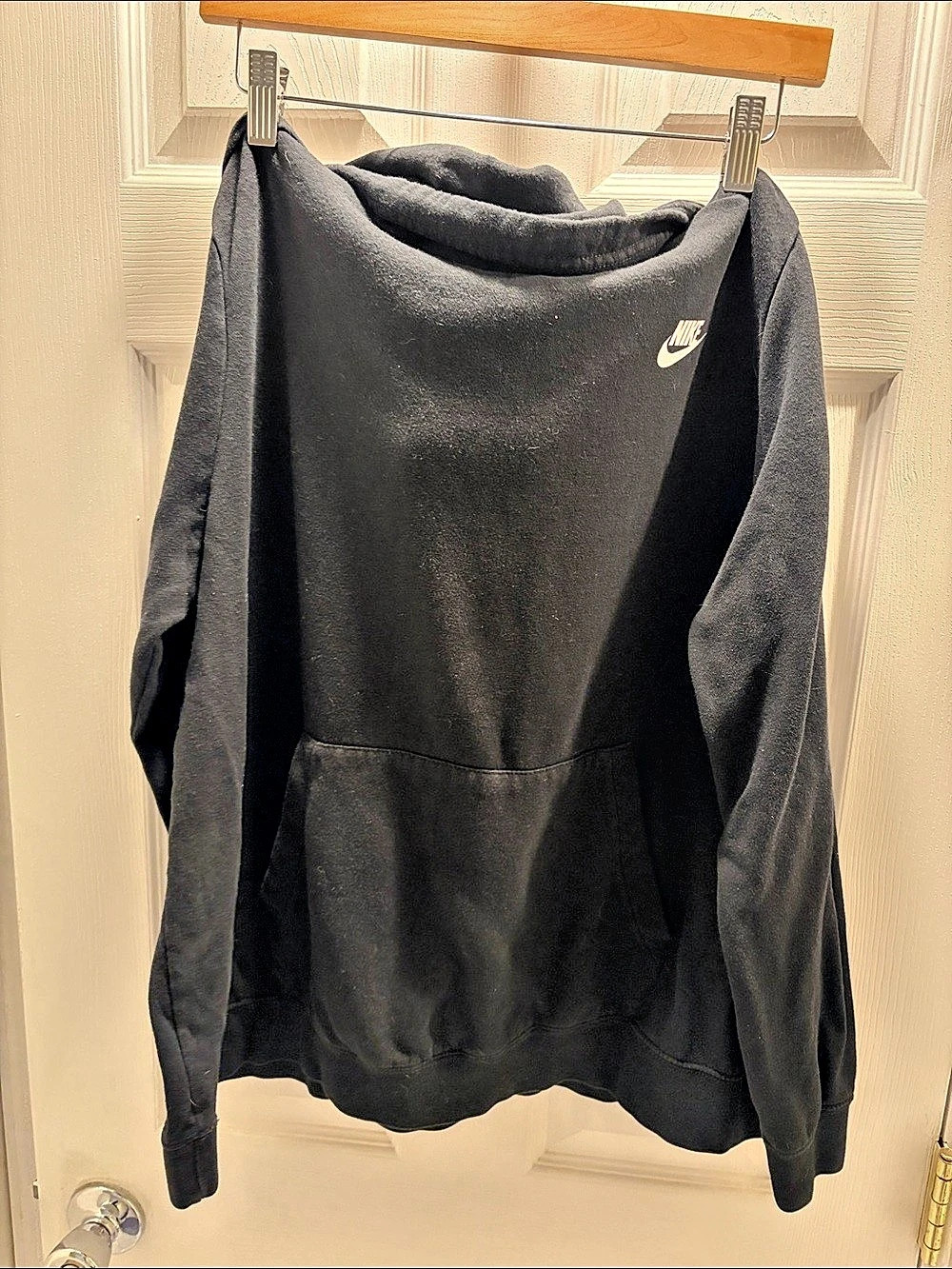 Nike Sportswear Club Fleece Pullover Hoodie Black 1X